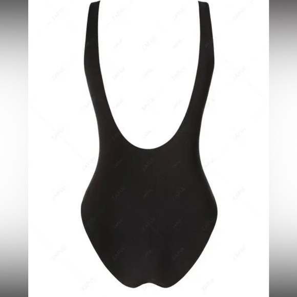 ZAFUL Black High Cut Backless One Piece Swimsuit - Picture 4 of 8